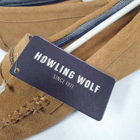 HOWLING WOLF Sydney Penny Driver Women's Brown Suede Leather Shoes Size 7 US - Picture 10 of 13